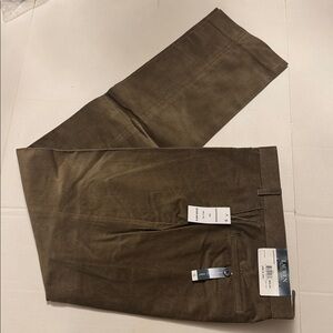 LAUREN RALPH LAUREN CORDUROY CLASSIC FIT PANTS MENS SIZE 38X34 TAN NWT